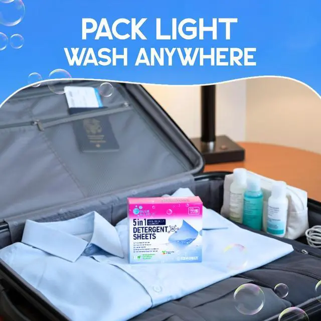 Alt view image 4 of 7 - Laundry Detergent Sheet (Ocean Breeze)