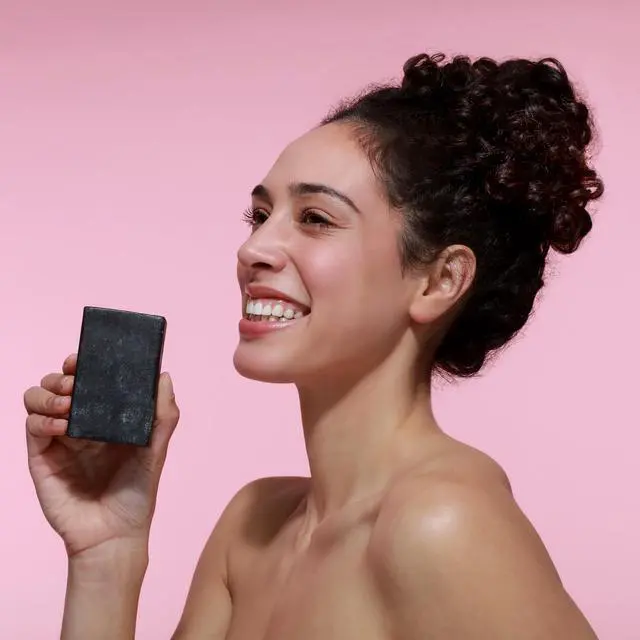 Alt view image 5 of 7 - Black Bar Soap - Gentle Moisturizing Soap Bar - Anti Acne and Blemishes - Moisturizing, Pore Cleanser - Natural African Body Wash - 5 oz