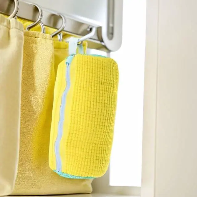 Alt view image 5 of 7 - Shoe Washing Machine Bag, XXL Reusable Shoe Laundry Bag for Washer and Dryer, Durable 360° Deep Cleaning Unstain Cleaner Kit 2 Pcs Show bags (Yellow) 2x Mesh bags 2x Shoe hangers