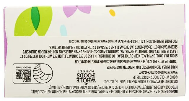Alt view image 3 of 6 - Fabric-Softening Dryer Sheets, Lavender, 80 Count