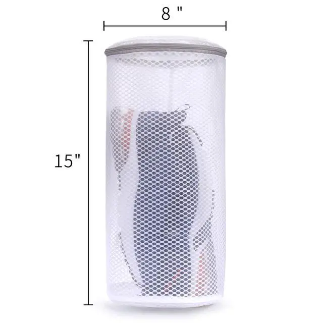 Alt view image 4 of 6 - 2Pcs Shoes Washing Machine Bag, Honeycomb Mesh Laundry Bags