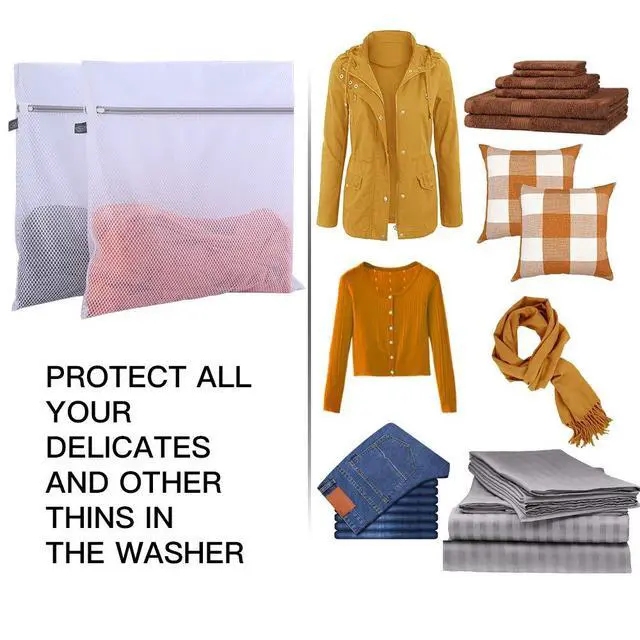 Alt view image 4 of 7 - Laundry Mesh Wash Bags, Garment Bag for Washing Machine, 2XXL