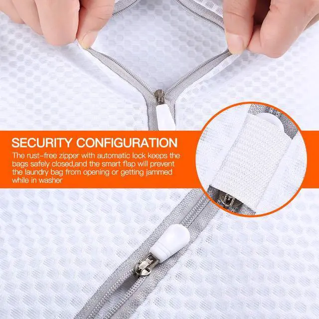 Alt view image 5 of 7 - Laundry Mesh Wash Bags, Garment Bag for Washing Machine, 2XXL