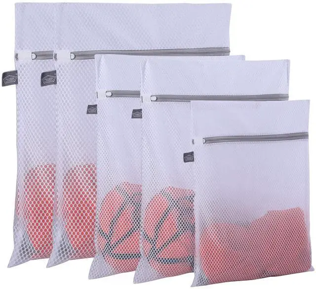 Main image of Lingerie Bags for Washing Delicates, Mesh Laundry Bags, 5 Pack