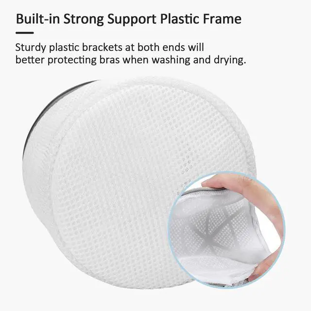 Alt view image 3 of 7 - Laundry Mesh Bag Bra Wash Bag for Lingerie, Underwear, Delicates (3 Set)