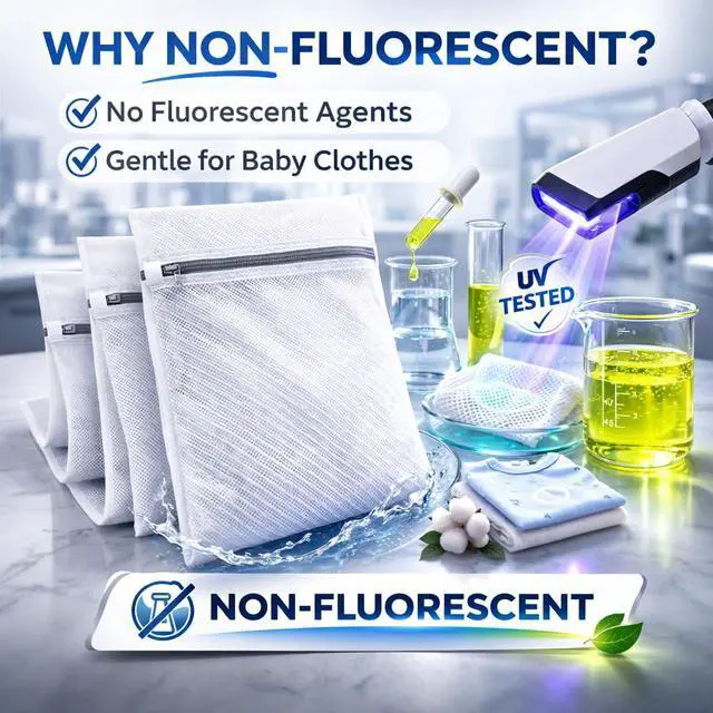 Alt view image 3 of 7 - Non-Fluorescent Mesh Laundry Bags 20 x 23.5 in, 4-Pack Large Zippered Laundry Wash Bags for Clothes, Durable Mesh Bags for Washing Machine