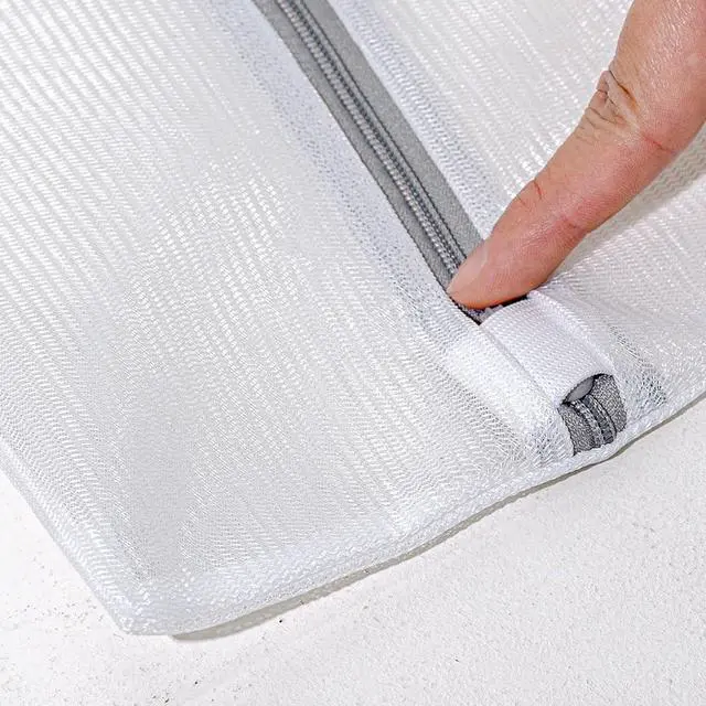 Alt view image 4 of 7 - Non-Fluorescent Mesh Laundry Bags 20 x 23.5 in, 4-Pack Large Zippered Laundry Wash Bags for Clothes, Durable Mesh Bags for Washing Machine