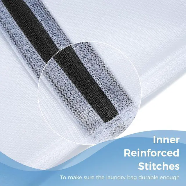 Alt view image 4 of 7 - Laundry Bags Mesh Wash Bag for Intimates Lingerie and Delicates,6Pcs(3L,3M)