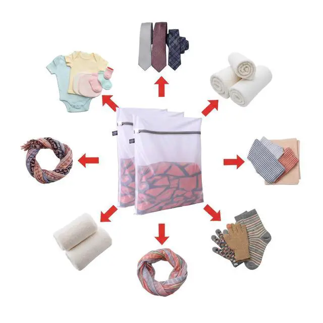 Alt view image 4 of 7 - Lingerie Bags for Washing Delicates, Laundry Bag for Delicate, 3S