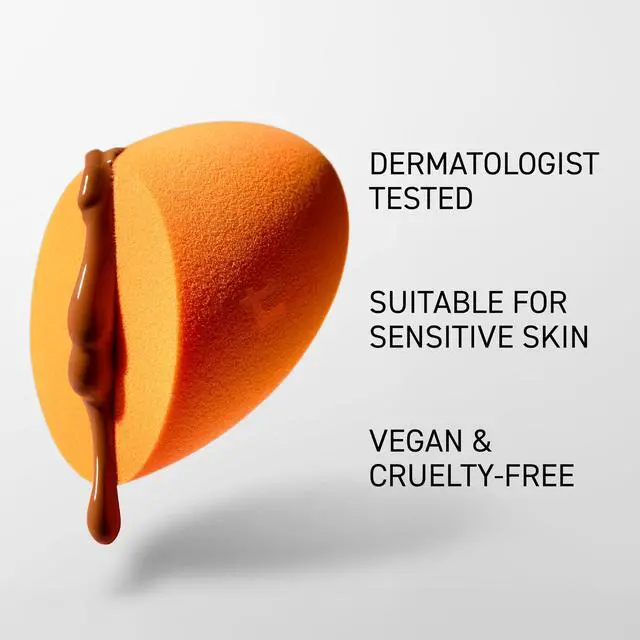 Alt view image 4 of 7 - Miracle Complexion Sponge, For Applying Liquid & Cream Foundation, Skin Tint & Concealer, Makeup Blending Sponge, Natural Finish, Latex-Free & Cruelty-Free