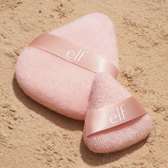 Alt view image 3 of 6 - Halo Glow Pinkie Puffs, Finger-sized, Mini Puff For Applying Loose & Pressed Powders, Soft, Reusable & Washable, Vegan & Cruelty-Free, Set of 3
