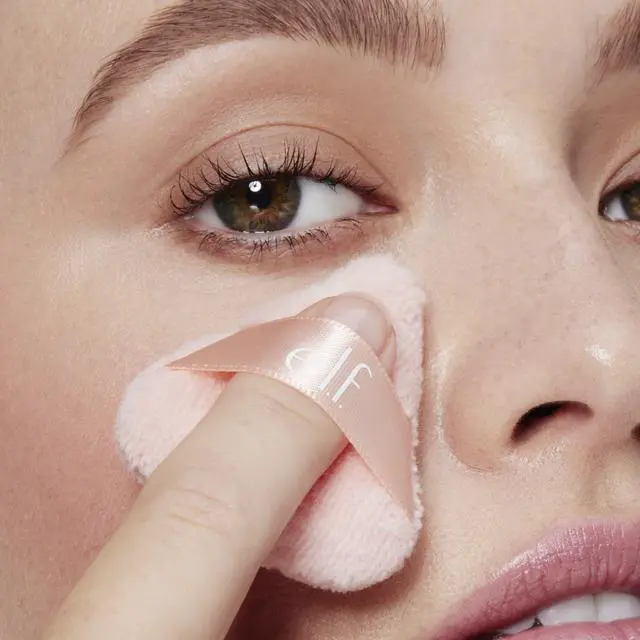 Alt view image 2 of 6 - Halo Glow Pinkie Puffs, Finger-sized, Mini Puff For Applying Loose & Pressed Powders, Soft, Reusable & Washable, Vegan & Cruelty-Free, Set of 3