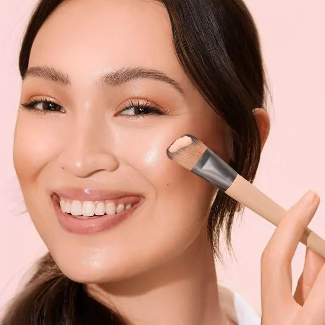 Alt view image 4 of 6 - 6 Piece Start the Day Beautifully Makeup Brush Set, Makeup Brushes for Eyeshadow, Blush, Concealer, & Foundation Application, Gift Set, Synthetic Hair, Vegan & Cruelty-Free
