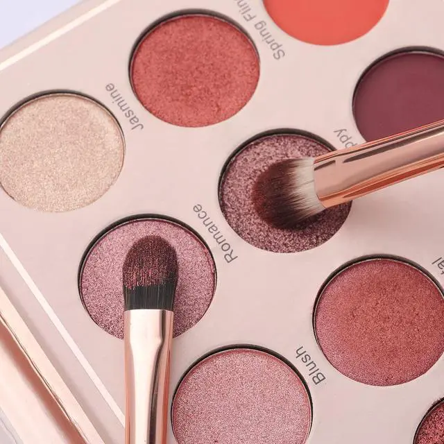 Alt view image 6 of 7 - Eye Makeup Brush Set, 6 Pcs Professional Blending Eyeshadow Makeup Brushes for Concealer Eyebrows Eyeliner, Soft Hairs & Wood Handle