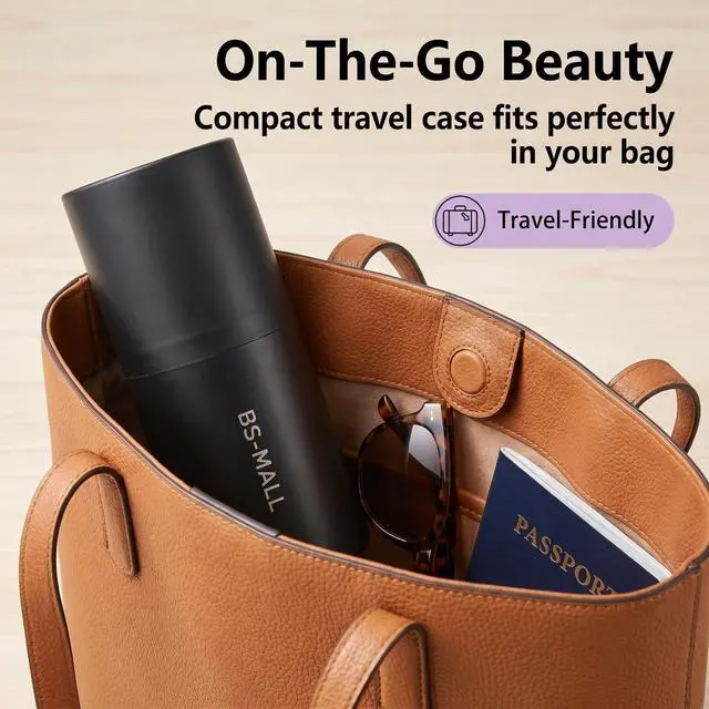Alt view image 6 of 7 - Makeup Brushes Premium Synthetic Foundation Powder Concealers Eye Shadows 14 Pcs Purple for Makeup Beginner or Professional with Travel Case