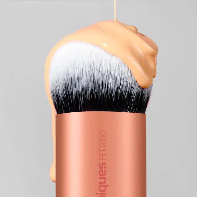 Alt view image 7 of 7 - Bubble Blending Makeup Brush, Multipurpose Foundation Brush For Liquid, Cream, & Powder Products, Unique Round Brush Head, Synthetic Bristles, Vegan & Cruelty Free, 1 Count