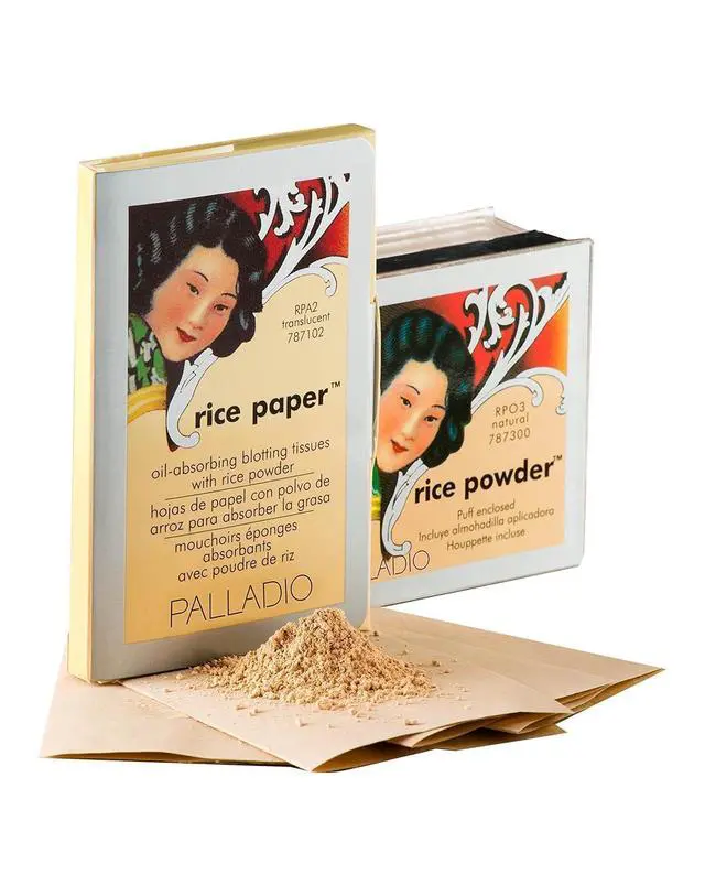 Alt view image 3 of 7 - Rice Paper Facial Tissues for Oily Skin, Face Blotting Sheets Made from Natural Rice, Oil Absorbing Paper with Rice Powder, 2 Sided, Instant Results, Translucent, 40 Count, Pack of 1