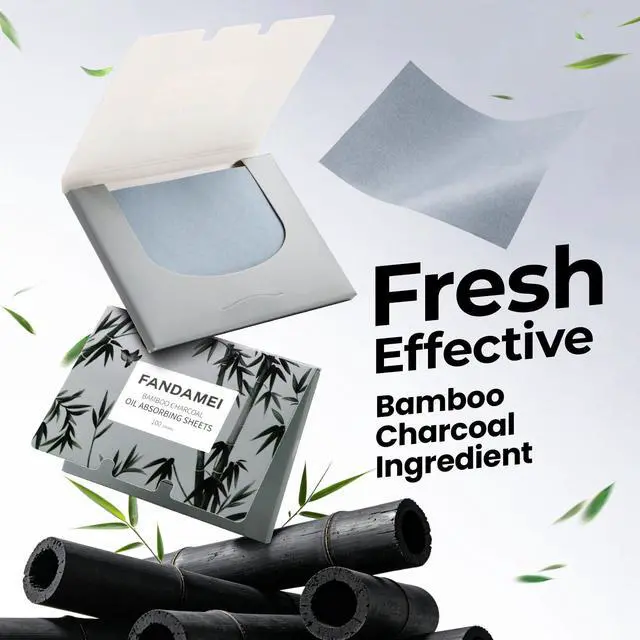 Alt view image 3 of 7 - 600 Counts Oil Blotting Sheets For Face, Blotting Paper for Oily Skin, Oil Control Film, Oil Absorbing Sheets For Face, Oil Absorbing Tissues, Oil Blotting Papers