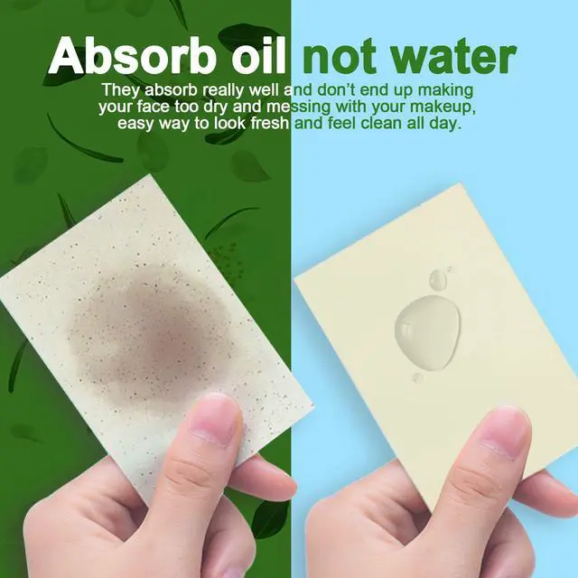 Alt view image 5 of 7 - Face Oil Absorbing Sheets - 1000 Jasmine Blotting Paper for Oily Skin, Natural Oil Control Film Blotting Sheets for Men & Women