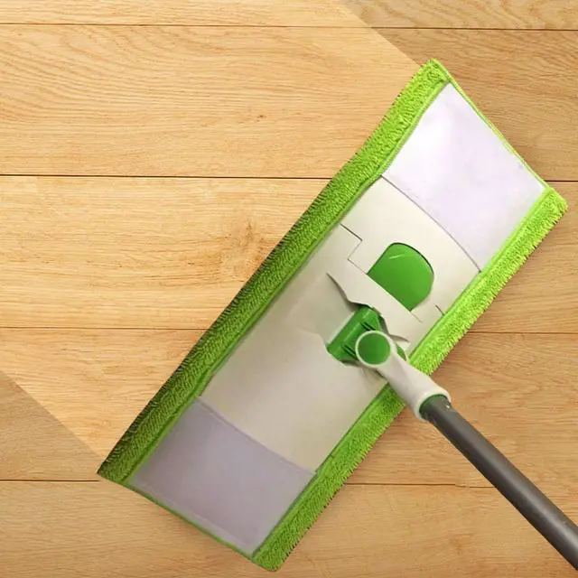 Alt view image 5 of 7 - 4 Pack Reusable Mop Pads Compatible with 3M Scotch-Brite M-005 Floor Mops, Microfiber Hardwood Floor Mop Pads Wet or Dry Use mop,Fit for Folding mop 15in*3.9in mop Head