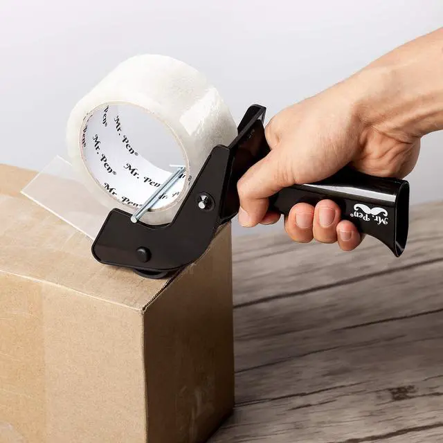 Alt view image 6 of 7 - Packing Tape, 2 Pack, 2 Inch Wide, 60 Yards, 1.9mil, No Smell