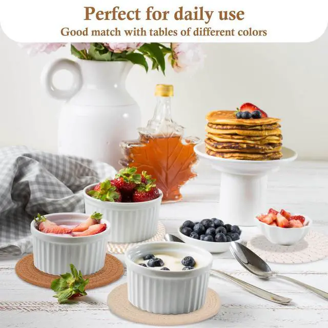 Alt view image 7 of 7 - 7" Trivets for Hot Dishes, Hot pots and Pans, 4 Heat Resistant Hot Pads, Pot Holders for Kitchen, Home Essentials for New Home and Farmhouse Decor, Fall Decorations for Home(Brown)