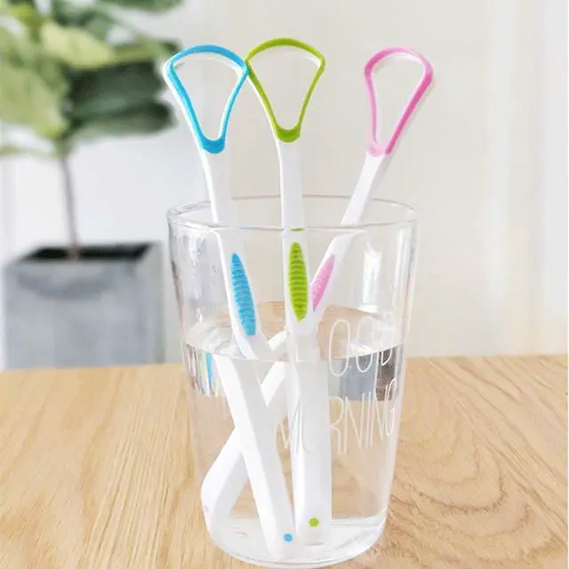 Alt view image 6 of 7 - Tongue Scraper Cleaner 100% BPA Free Tongue Scrapers with Travel Handy Case for Adults, Kids, Healthy Oral Care, Easy to Use, Help Fight Bad Breath (4 PACK)
