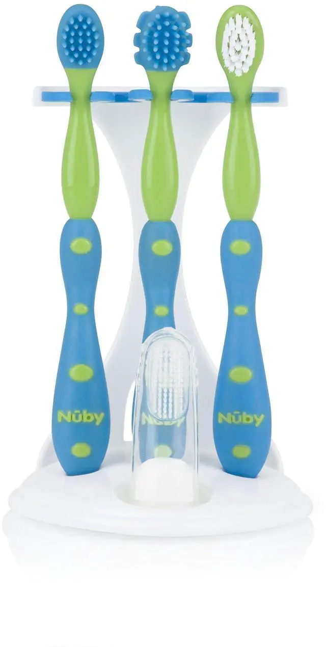 Main image of Nuby 4 Stage Oral Care Set System