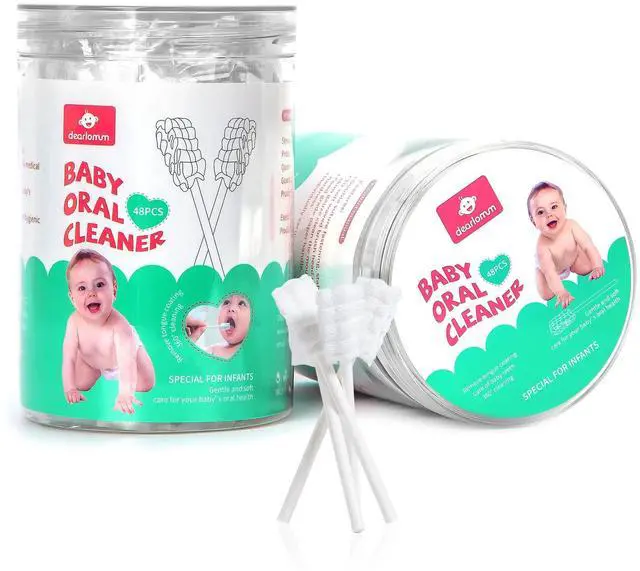 Main image of 48PCS Baby Tongue Cleaner Newborn Toothbrush