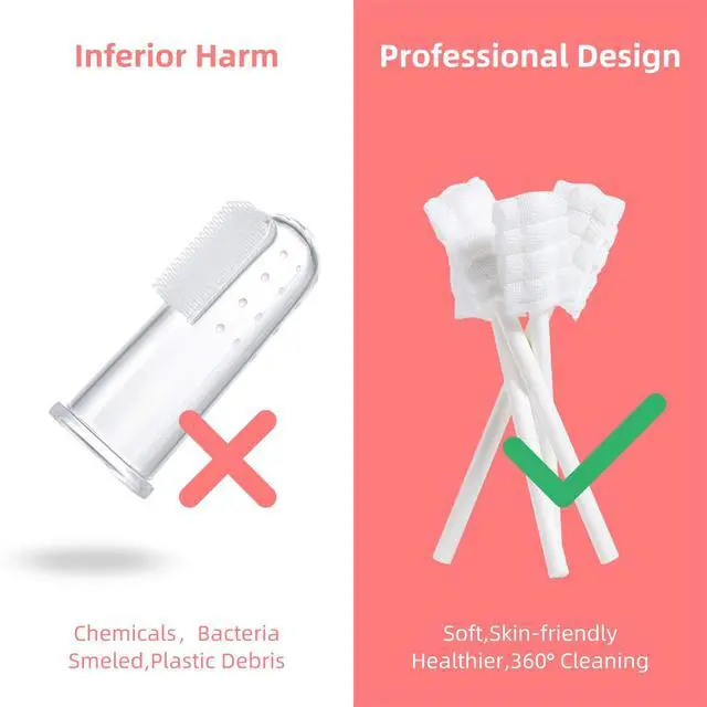 Alt view image 4 of 7 - 48PCS Baby Tongue Cleaner Newborn Toothbrush