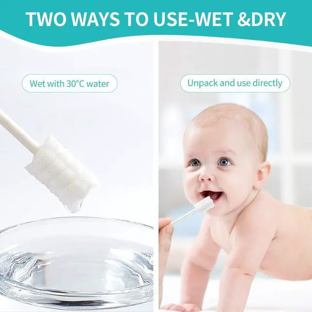 Alt view image 5 of 7 - 48PCS Baby Tongue Cleaner Newborn Toothbrush