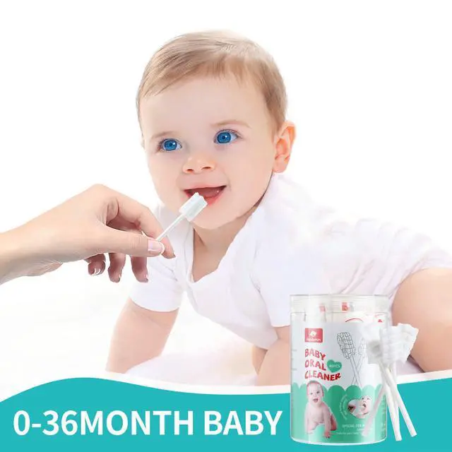 Alt view image 7 of 7 - 48PCS Baby Tongue Cleaner Newborn Toothbrush