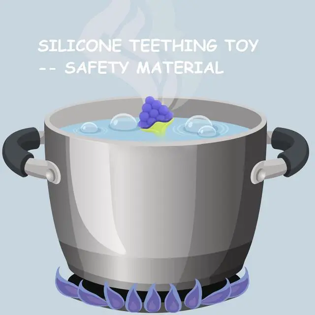 Alt view image 7 of 7 - Teething Toys for Baby, Teethers with Banana Toothbrush Teeth Brushing,BPA-Free,Chew Toy Infants Toddlers Silicone Teether for Babies 0-6-12 Months