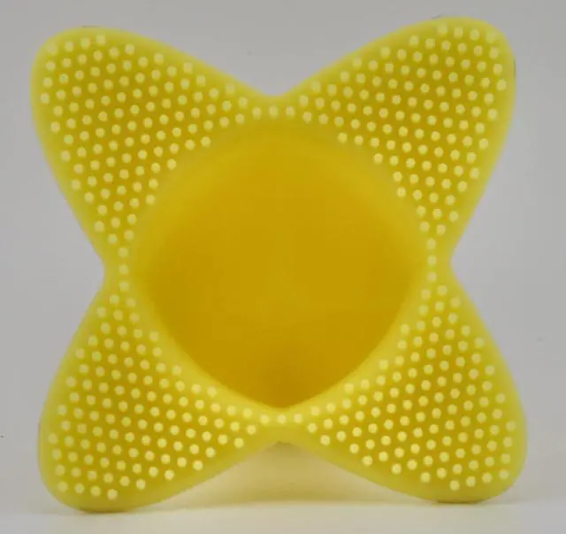 Alt view image 2 of 7 - Hair & Scalp Brush for Cradle Cap and Bathtime, Made in USA, Infant to 12 Months, Flexable, Variable Pressure Scalp and Body Scrubber, Sensory Stimulation, Essential Baby Shower Gift