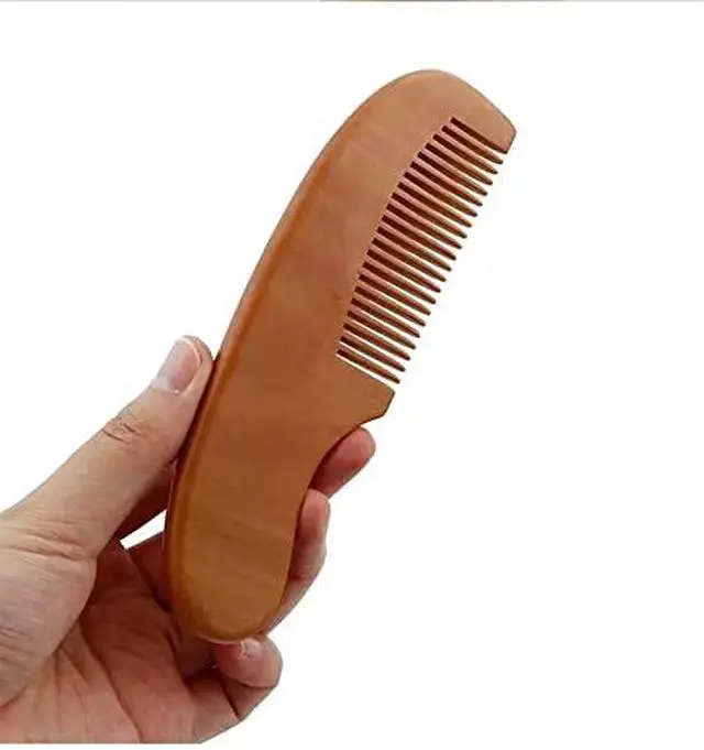 Alt view image 4 of 6 - 3 Pack Baby Brush and Comb Set Newborn, Silicone Cradle Cap Brush for Babies, Soft Newborn Hair Brush with Soft Goat Bristles, Wooden Toddler Comb Hairbrush Set for Boys and Girls