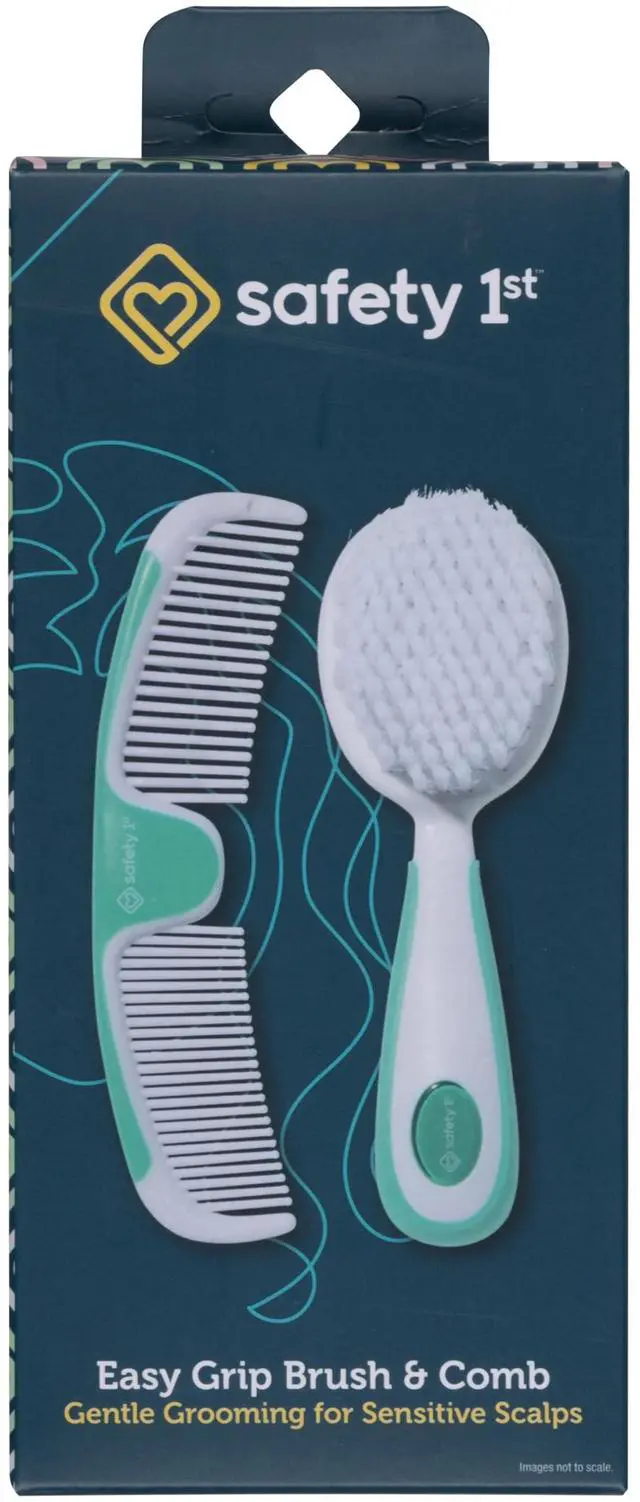Main image of Easy Grip Brush and Comb, Colors May Vary