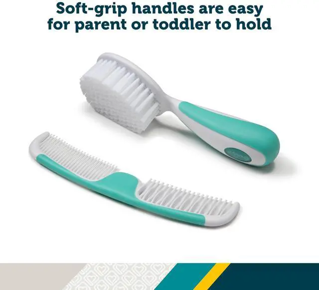 Alt view image 2 of 2 - Easy Grip Brush and Comb, Colors May Vary