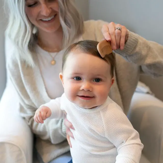 Alt view image 3 of 7 - Soft and Safe Baby Brush + Comb