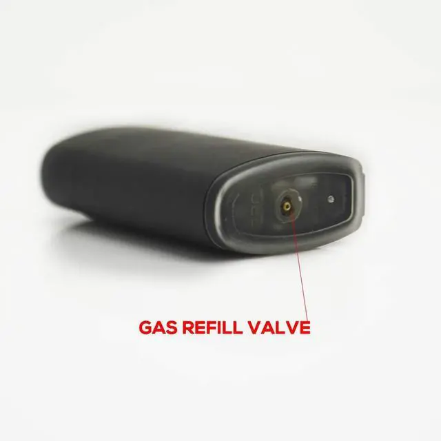 Alt view image 7 of 7 - Mini Torch Lighter Windproof Jet Flame Butane Refillable Pocket Lighter for Candles, Outdoor, Camping, Fireplaces, Gas Stove, BBQ & Survival Gear, Pack 1, Black Color (Butane not Included)