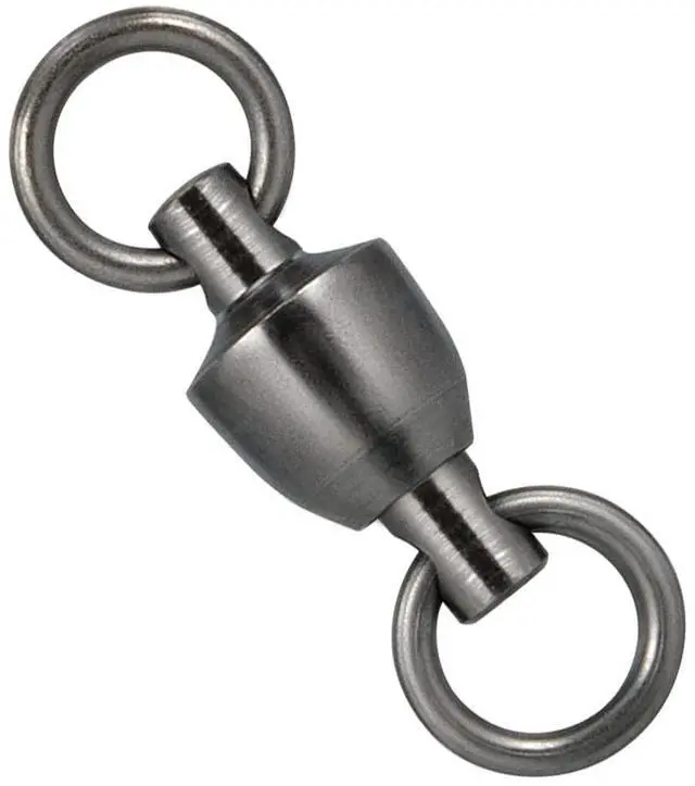 Main image of 20 Pack Ball Bearing Fishing Swivels, Swivels Fishing Tackle Saltwater, Freshwater Stainless Heavy Duty Lure Leader Line Connector #0