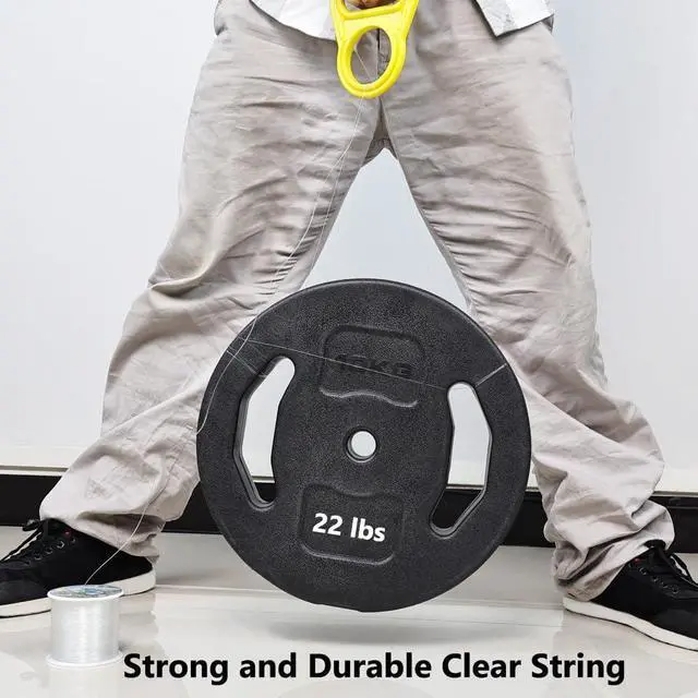 Alt view image 5 of 6 - Fishing Wire, 1640 ft Clear Fishing Line, Strong Invisible String for Hanging Decorations, Balloons, Crafts, Jewelry Making, Beading, Bracelets and Necklaces