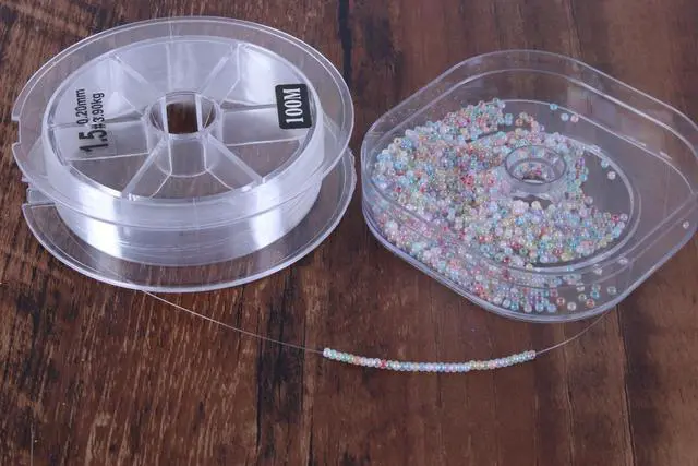 Alt view image 6 of 7 - Clear Monofilament Fishing Line, 0.2mm 408 Yards, Invisible String