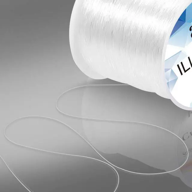 Alt view image 4 of 5 - Fishing Line Nylon String Cord Clear Fluorocarbon Strong Monofilament Fishing Wire