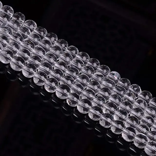 Alt view image 7 of 7 - 328ft Clear Bead Cord Crystal Elastic Stretchy Bracelet String for Jewelry Making Necklace Bracelet Beading Thread, 0.8 mm