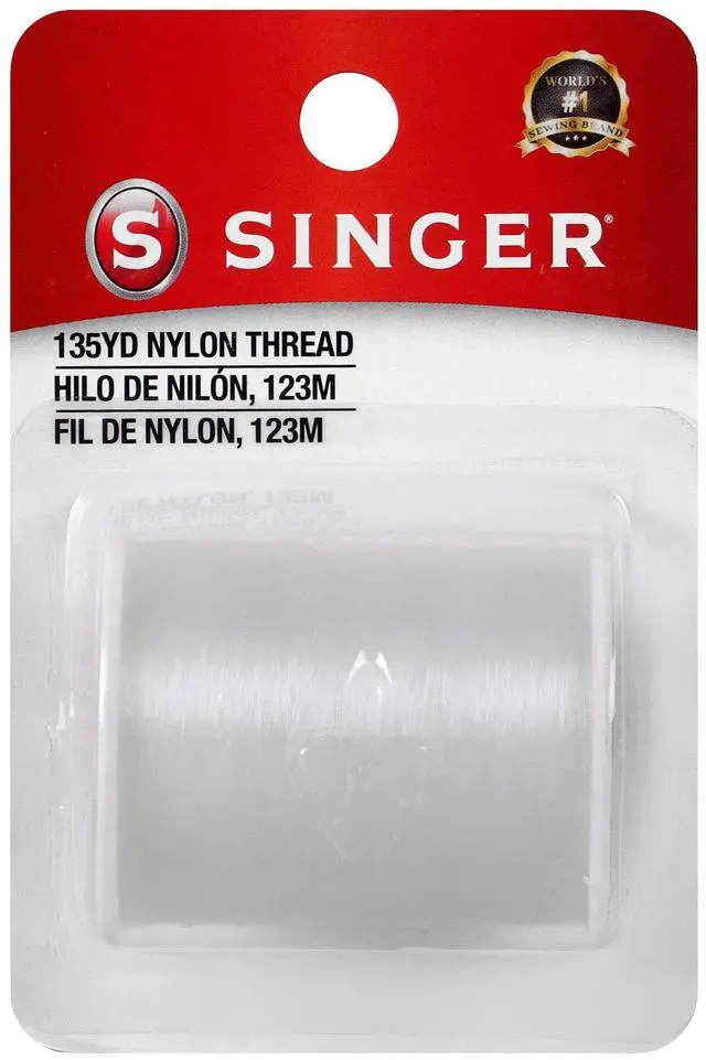 Main image of Clear Invisible Nylon Sewing Thread, 135-Yard