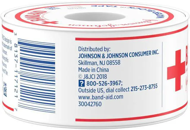 Alt view image 4 of 6 - Brand First Aid Water Block 100% Waterproof Self-Adhesive Tape Roll for Durable Wound Care to Firmly Secure Bandages, 1 in by 10 yd