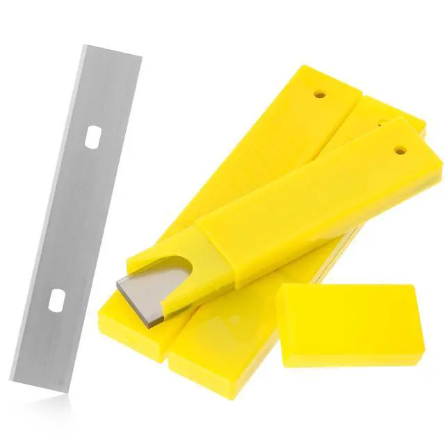 Alt view image 7 of 7 - Replacement Scraper Blades, 4 Inch, 30 Pcs, Scraper Blades, Floor Scrapper Blade, Replacement Razor Blades, Carbon Steel Razor Blades, Paint Scraper Blades, 4 Inch Scraper Blades