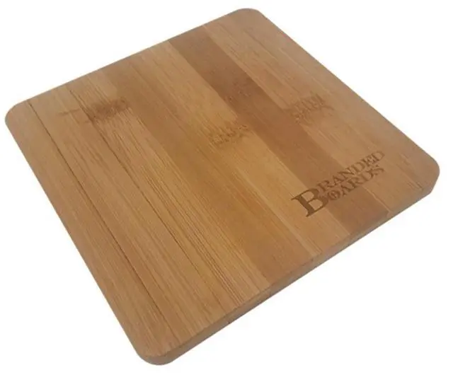 Alt view image 2 of 7 - Small Mini All Natural Bamboo Cutting Board, Great for Apartments RV's Home Bar Charcuterie Backpacking Camping Bushcraft Dorm Rooms Picnics & Entertaining (1 Pack)