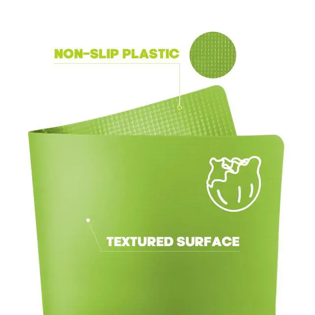 Alt view image 4 of 5 - 4 Pieces Flexible Cutting Boards, BPA Free Plastic Cutting Boards for Kitchen, Non Slip Cutting Mat for Meat and Vegetables