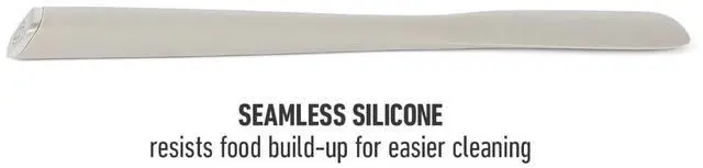 Alt view image 4 of 7 - Edge Jar Scraper, 9-Inch Silicone Jar Spatula, Flexible Cleaning Scraper for Jars, Bottles & Containers, Slim Heat-Resistant Nonstick-Safe Kitchen Tool, Taupe